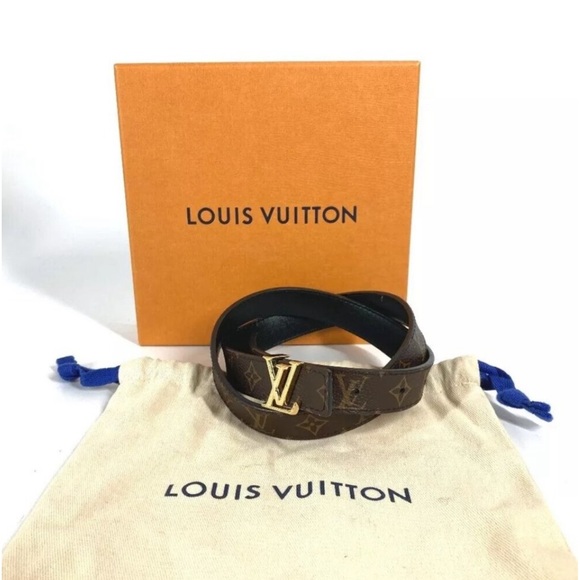 Authentic LOUIS VUITTON M0431M Monogram Belt-LV
Iconic 20MM Reversible Thin belt - Picture 2 of 15